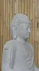 Product image 6 of the product “Seated Japanese Buddha made of Riverstone in Dhyana position - gesture of meditation, H. 100cm ”